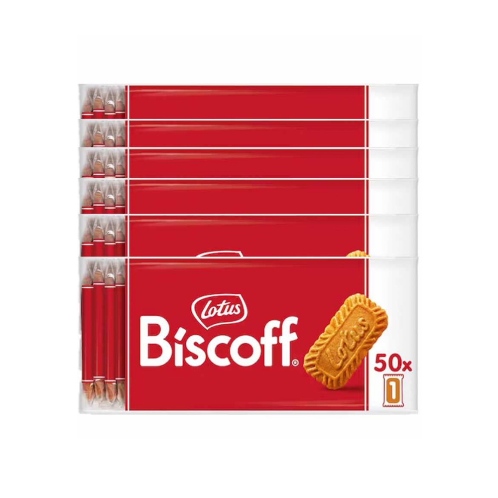 Lotus Biscoff 1x50p 312.5g (Pack of 6)