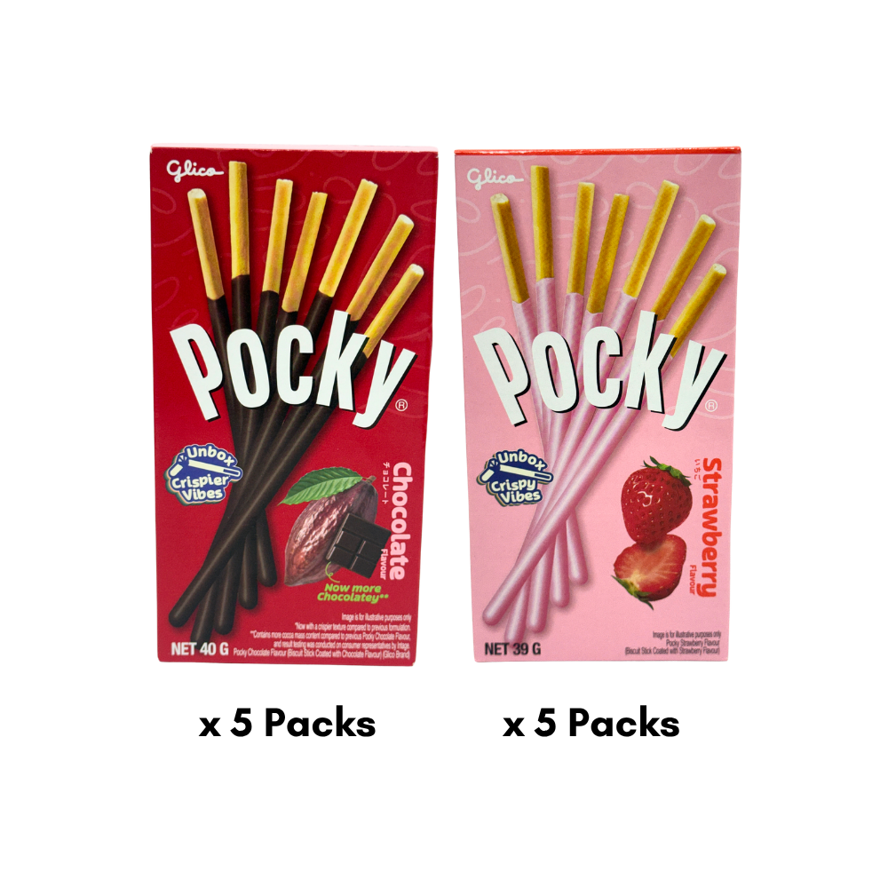 Pocky Assorted 37g (Pack of 10)