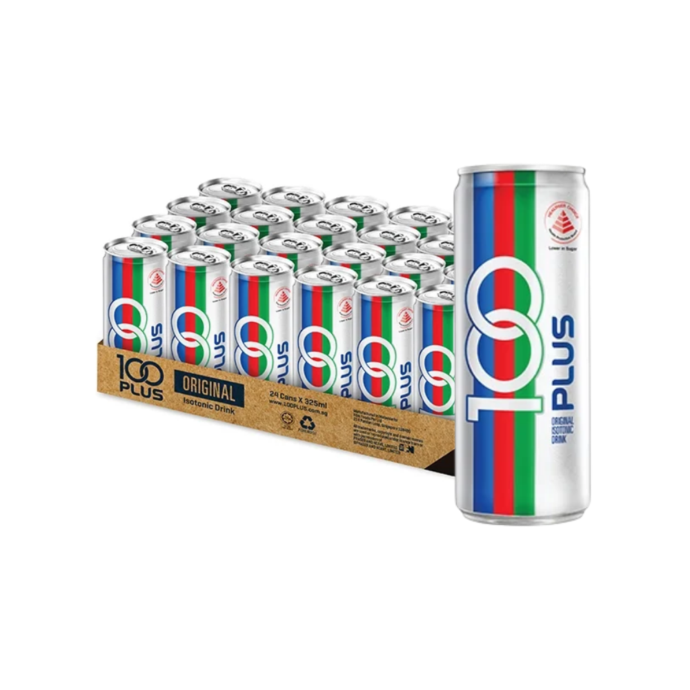 100 Plus Isotonic Drink Regular 325ml (Pack of 24)