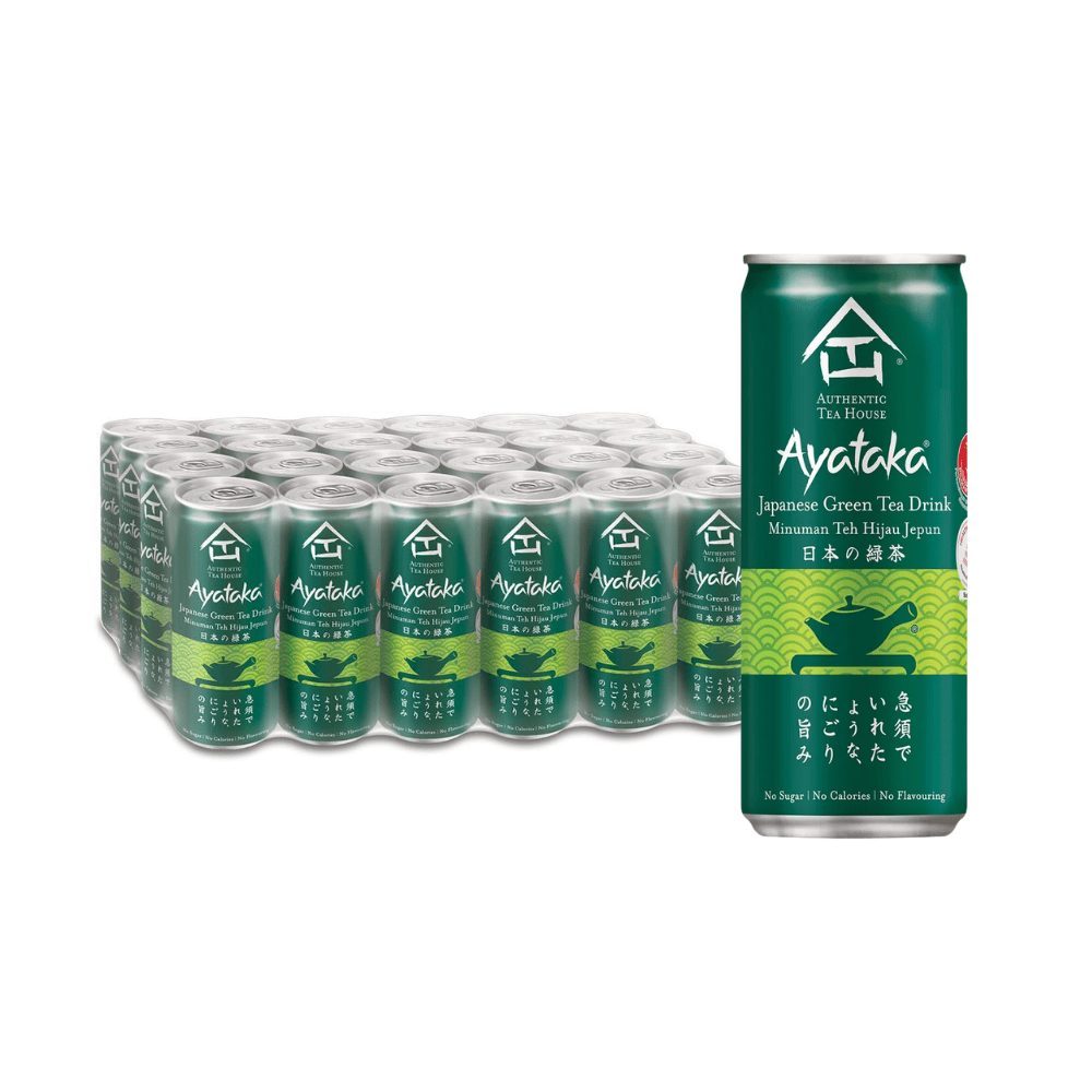 Heaven & Earth Ayataka No Sugar Japanese Green Tea 300ml (Pack of 24) - Happy Pantry Express