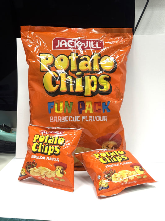 Jack & Jill Potato Chips BBQ 15g (Pack of 25)