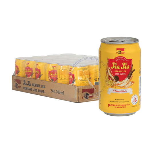 Jia Jia Herbal Tea Less Sugar 300ml (Pack of 24) - Happy Pantry Express