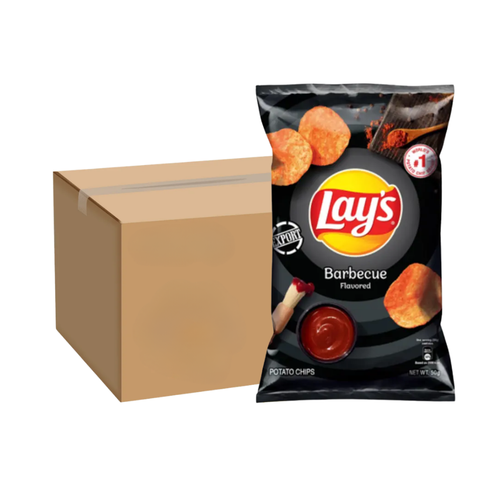 Lay's BBQ 50g (Pack of 24)