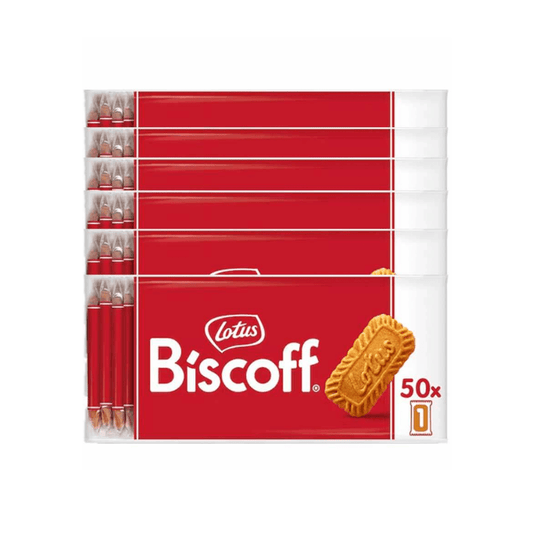 Lotus Biscoff 1x50p 312.5g (Pack of 6) - Happy Pantry Express