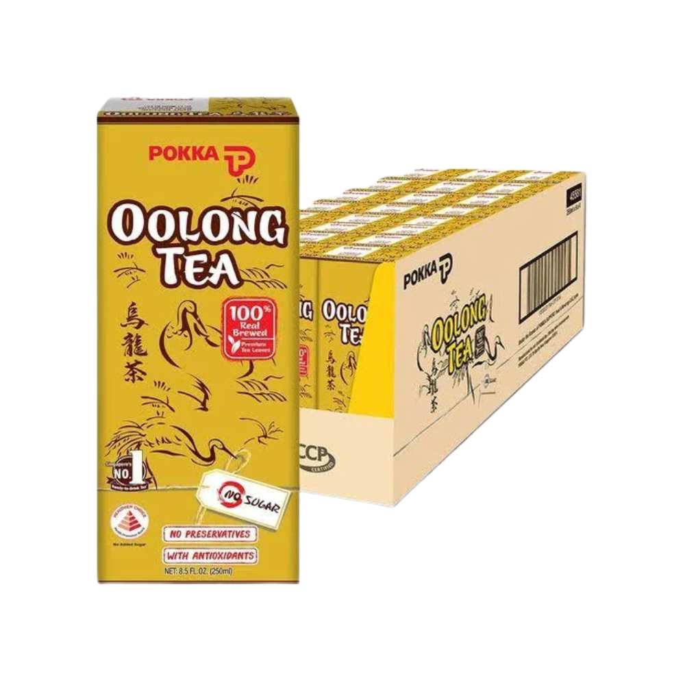 Pokka Oolong Tea Tetra Pack 250ml (Pack of 24)