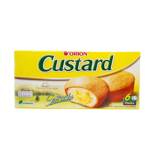 Orion Custard Cake 6 x 23g